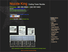 Tablet Screenshot of nozzleking.com